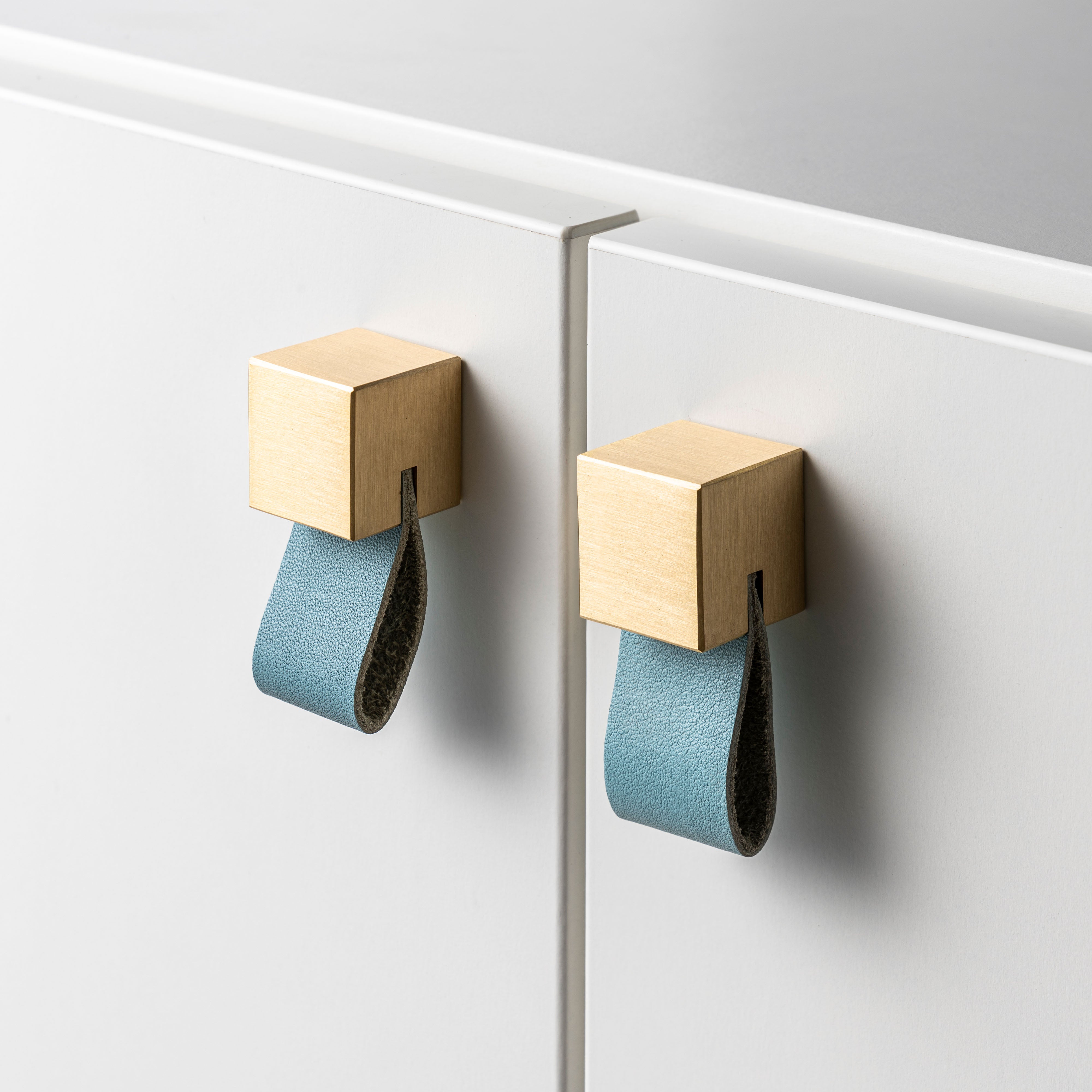 The Cube – Knopp, Mässing - Freya Home