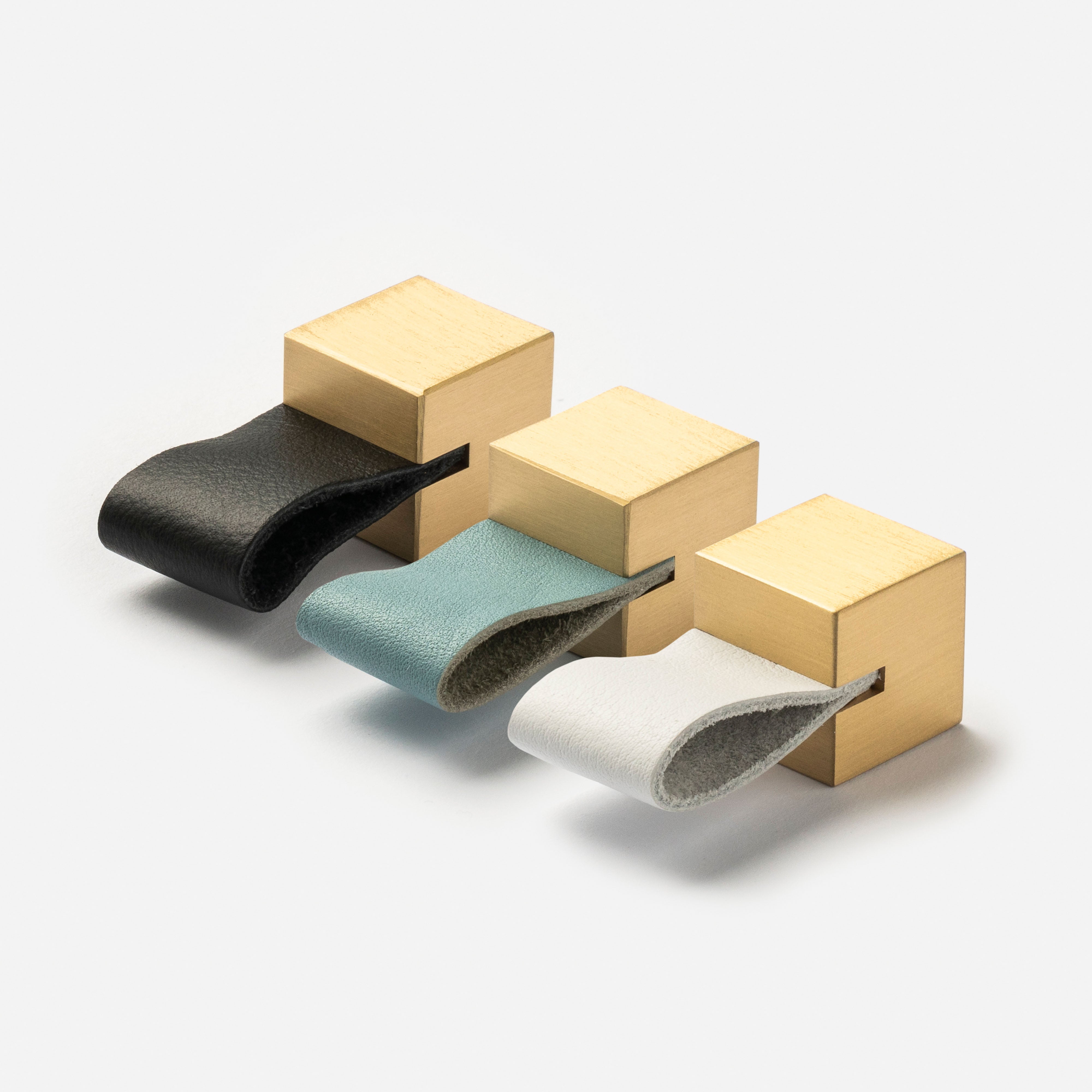 The Cube – Knopp, Mässing - Freya Home