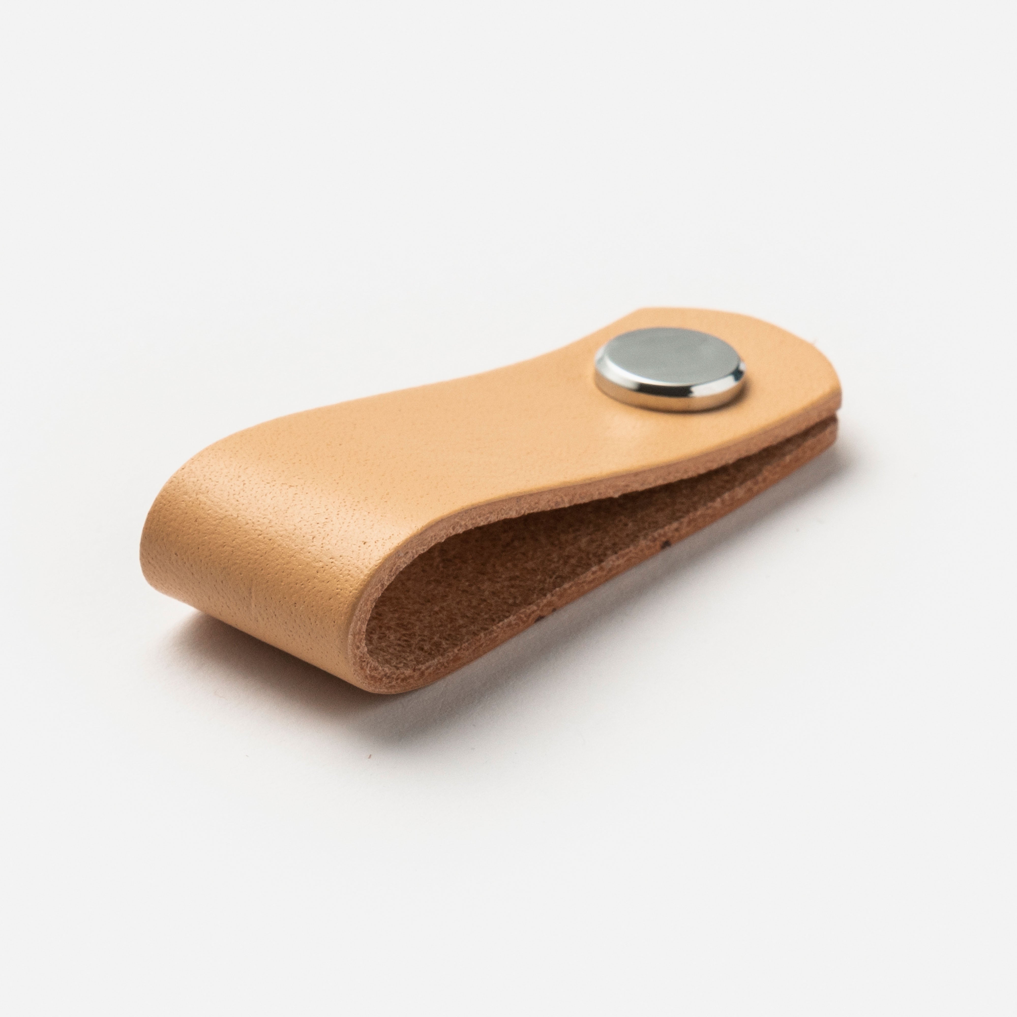 The Loop – Knopp, Läder & Rostfritt / Mässing - Freya Home
