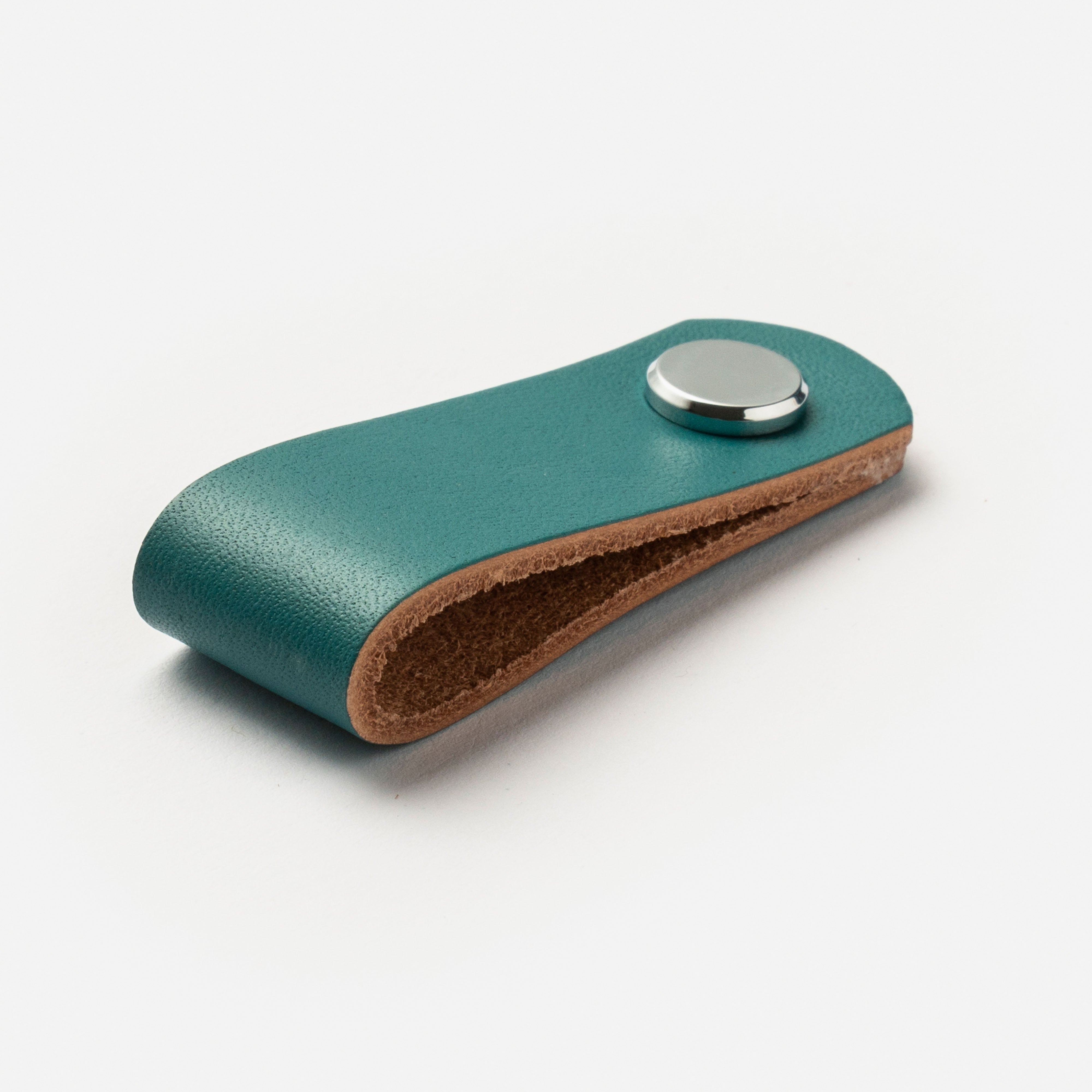 The Loop – Knopp, Läder & Rostfritt / Mässing - Freya Home