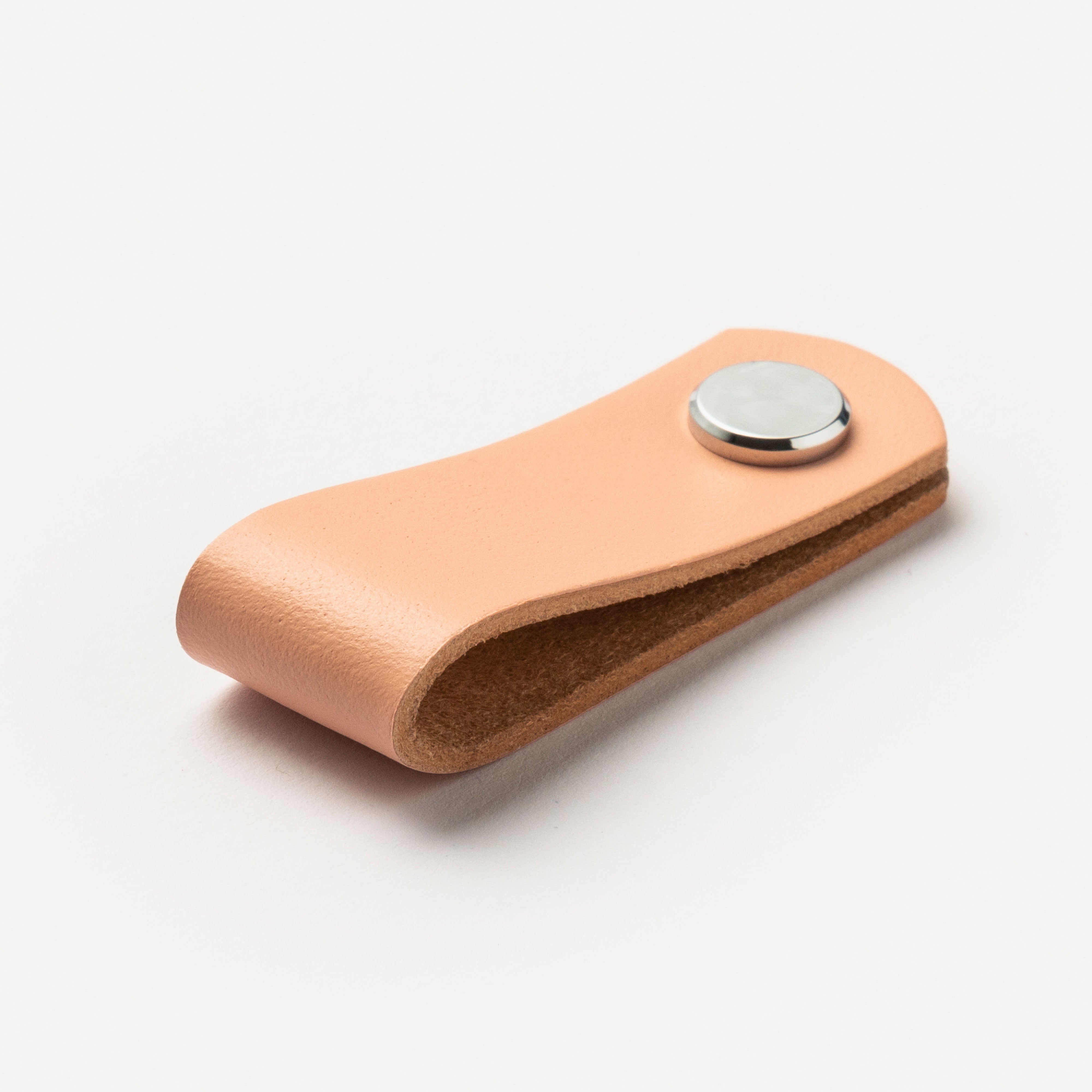The Loop – Knopp, Läder & Rostfritt / Mässing - Freya Home